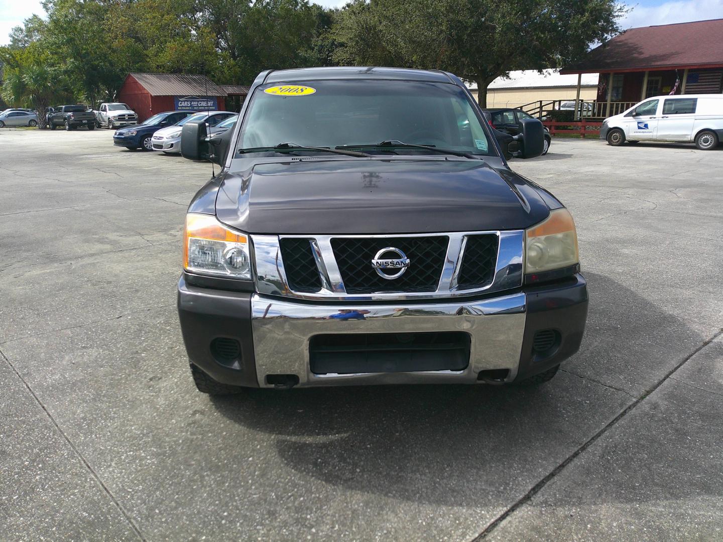 2008 GRY NISSAN TITAN SE; LE; XE (1N6BA07D38N) , located at 1200 Cassat Avenue, Jacksonville, FL, 32205, (904) 695-1885, 30.302404, -81.731033 - Photo#0